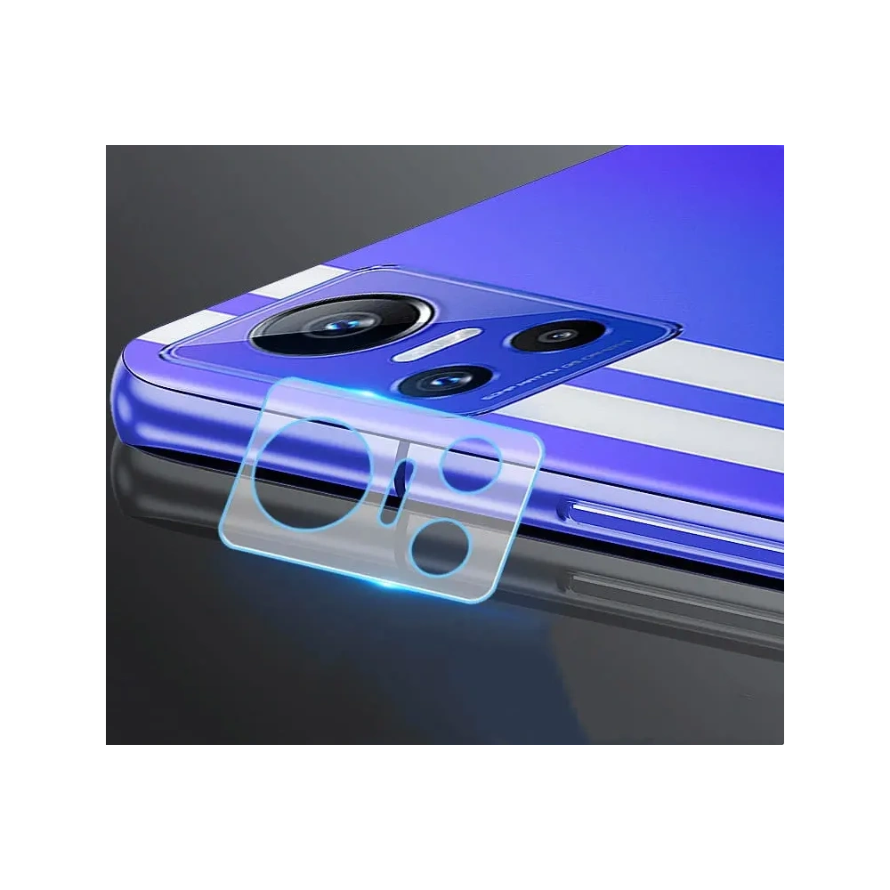 Szkło hartowane Bizon Glass Edge - [2 PACK] + ochrona na obiektyw Realme GT Neo 3