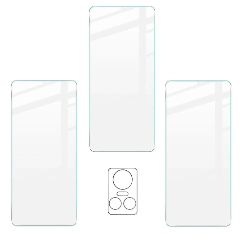 Kup Szkło hartowane Bizon Glass Clear - 3 szt. + obiektyw Realme GT Neo 3 - BIZ763 - {ean13} - Sklep Home Screen