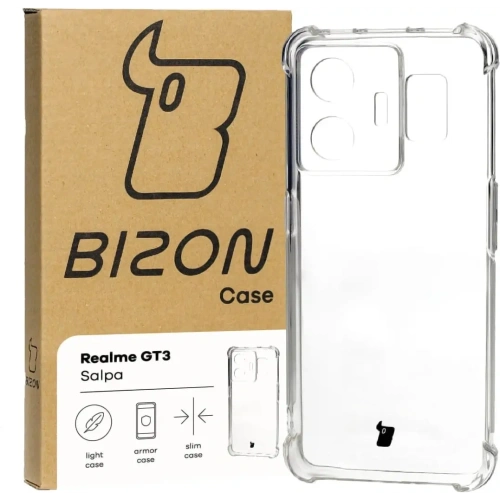Kup Elastyczne etui Bizon Case Salpa do Realme GT3 przezroczyste - BIZ765 - {ean13} - Sklep Home Screen