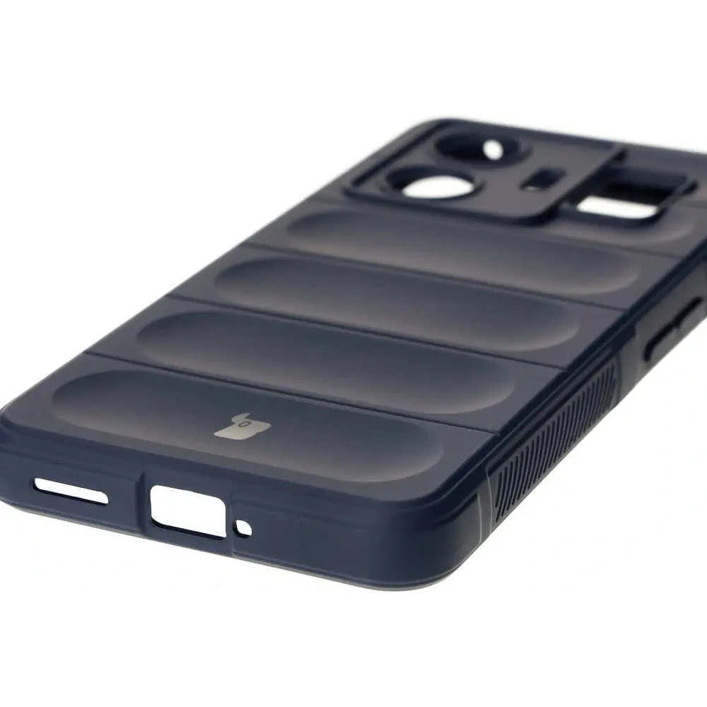 Pancerne etui Bizon Case Tur do Realme GT3 granatowe