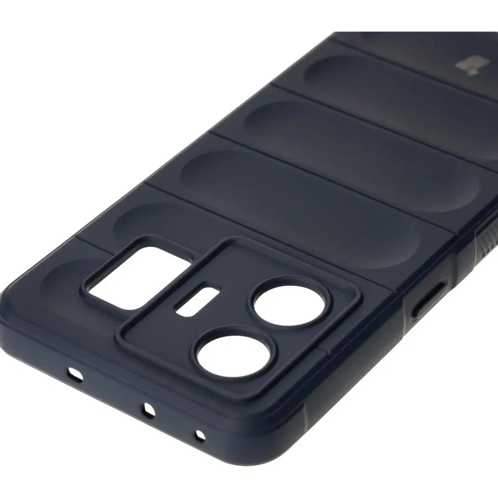 Pancerne etui Bizon Case Tur do Realme GT3 granatowe