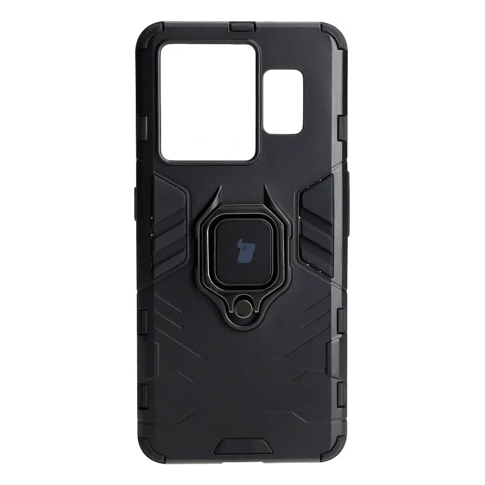 Etui Bizon Case Armor Ring do Realme GT3 czarne