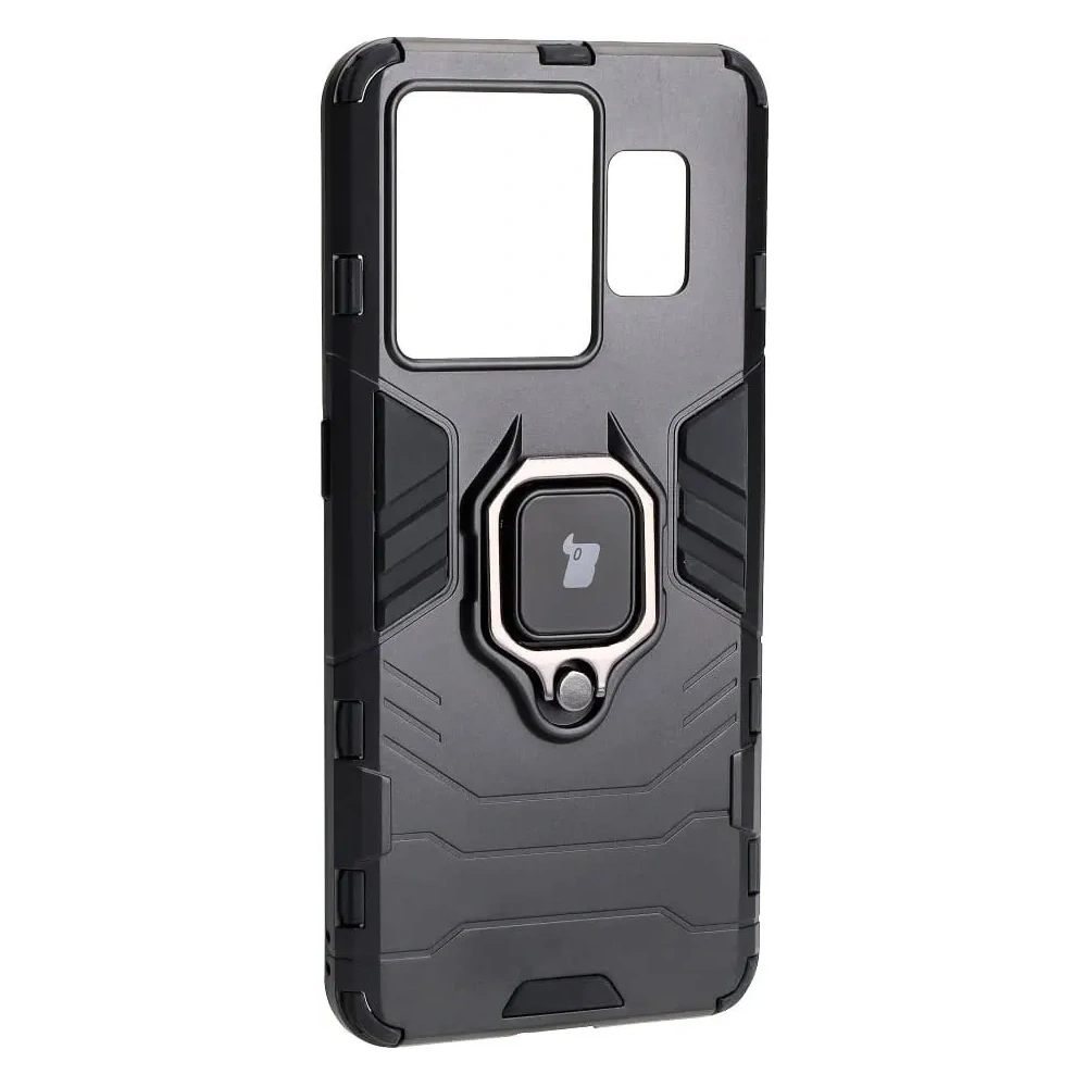 Etui Bizon Case Armor Ring do Realme GT3 czarne