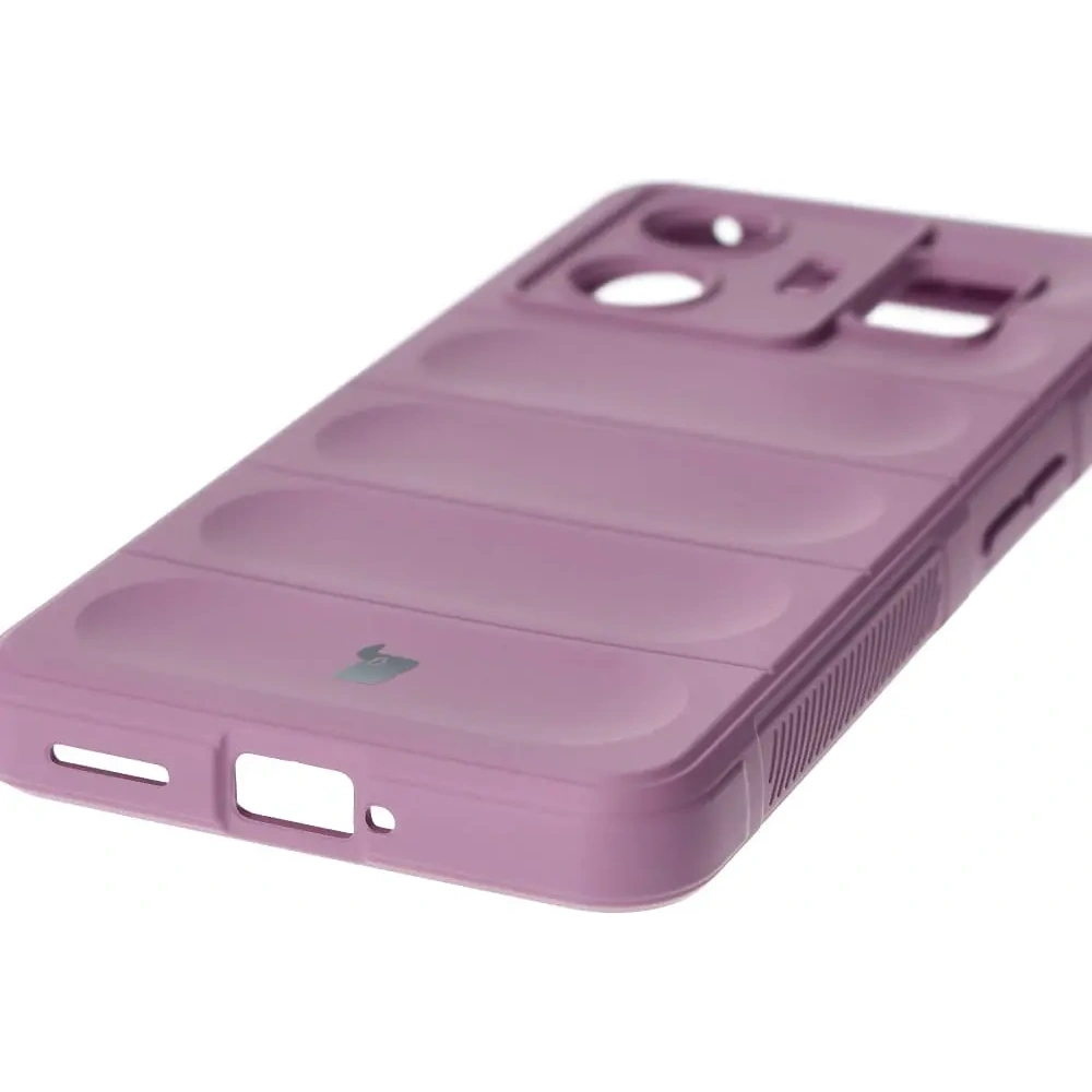 Pancerne etui Bizon Case Tur do Realme GT3 jasnofioletowe