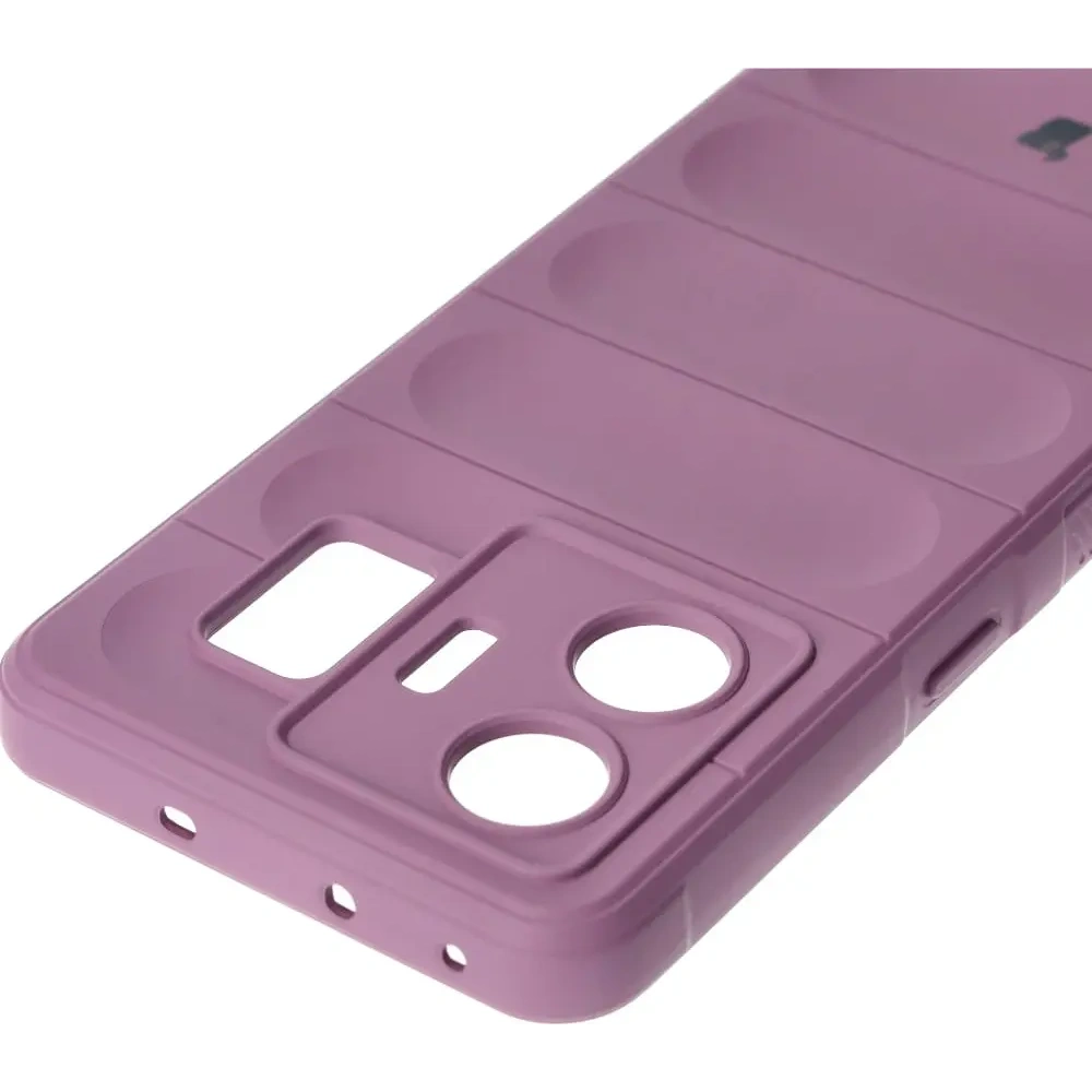 Pancerne etui Bizon Case Tur do Realme GT3 jasnofioletowe