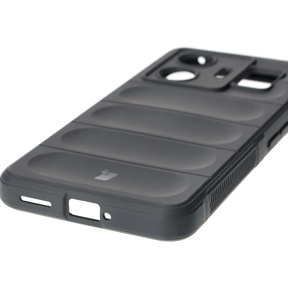 Pancerne etui Bizon Case Tur do Realme GT3 szare