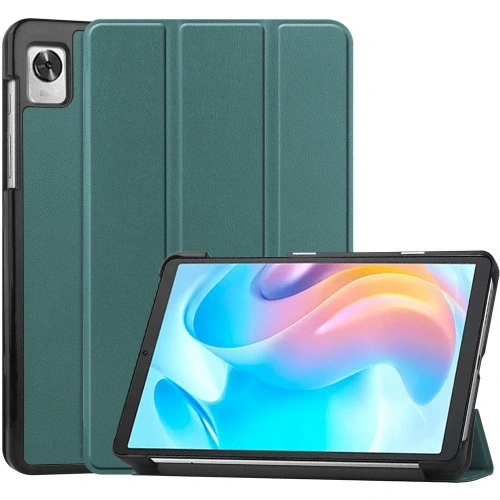 Kup Bizon Case Tab Croc Realme Pad Mini 8.7 sötétzöld - BIZ782 - {ean13} - Sklep Home Screen