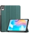 Etui Bizon Case Tab Croc do Realme Pad Mini 8.7 ciemnozielone