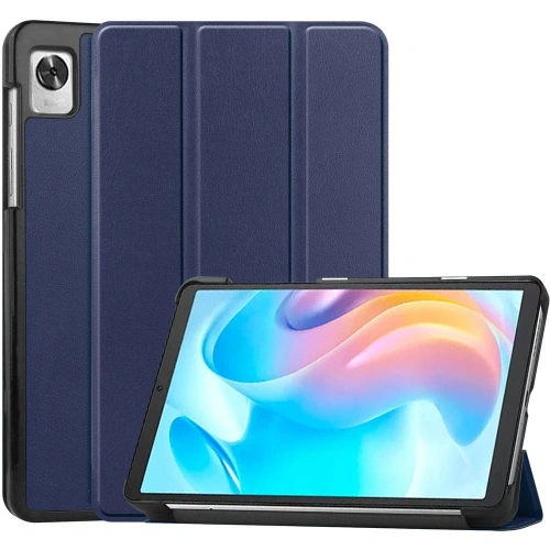 Kup Bizon Case Tab Croc Realme Pad Mini 8.7 sötétkék - BIZ783 - {ean13} - Sklep Home Screen