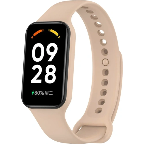 Kup Bizon heveder + tok óra pöttyök Xiaomi Redmi Smart Band 2 / Xiaomi Mi Band 8 Aktív világos rózsaszín - BIZ785 - {ean13} - Sklep Home Screen