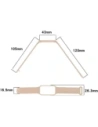 Kup Etui z paskiem Bizon Strap + Case Watch Dots do Xiaomi Redmi Smart Band 2 / Xiaomi Mi Band 8 Active jasnoróżowe - BIZ785 - {ean13} - Sklep Home Screen