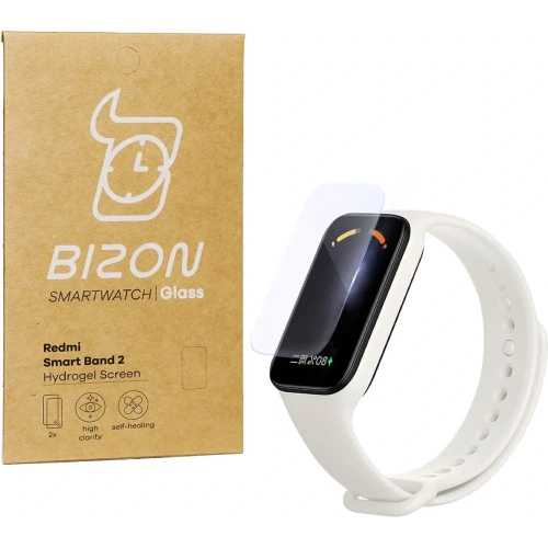Kup Bizon Glass Hydrogel Redmi Smart Band 2 / Xiaomi Mi Band 8 Active [2 Csomag] - BIZ788 - {ean13} - Sklep Home Screen