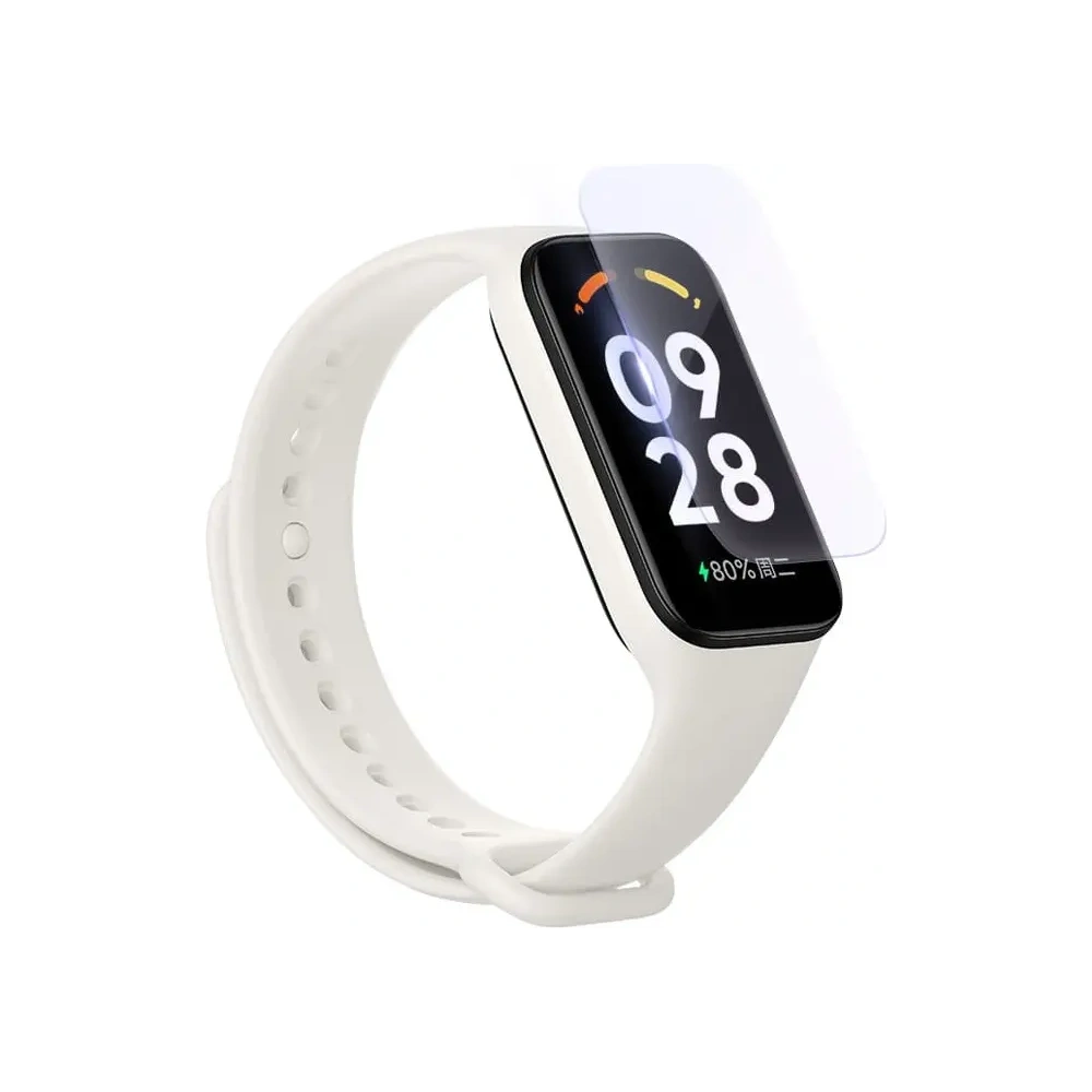 Folia hydrożelowa na ekran Bizon Glass Hydrogel do Redmi Smart Band 2 / Xiaomi Mi Band 8 Active [2 PACK]
