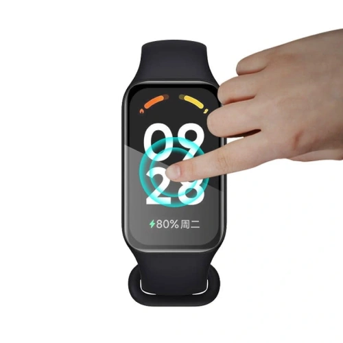 Kup Bizon üveg óra Edge Hybrid Redmi Smart Band 2 / Xiaomi Mi Band 8 Aktív fekete - BIZ789 - {ean13} - Sklep Home Screen