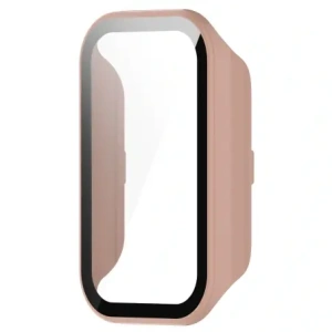 Kup Set de carcasă + sticlă Bizon Xiaomi Redmi Smart Band 2 / Xiaomi Mi Band 8 Active roz - BIZ790 - {ean13} - Sklep Home Screen