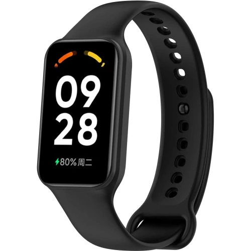 Kup Etui s páskem Bizon Strap + Case Watch Dots pro Xiaomi Redmi Smart Band 2 / Xiaomi Mi Band 8 Active černé - BIZ791 - {ean13} - Sklep Home Screen
