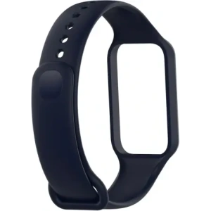 Kup Etui z paskiem Bizon Strap + Case Watch Dots do Xiaomi Redmi Smart Band 2 / Xiaomi Mi Band 8 Active granatowe - BIZ792 - {ean13} - Sklep Home Screen