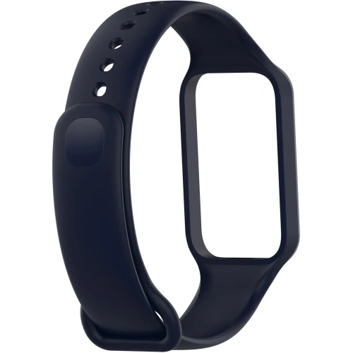 Kup Bizon heveder + tok óra pöttyök Xiaomi Redmi Smart Band 2 / Xiaomi Mi Band 8 Aktív sötétkék - BIZ792 - {ean13} - Sklep Home Screen