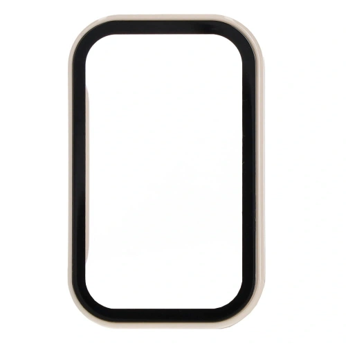 Kup Etui Bizon Case+Glass Set do Xiaomi Redmi Smart Band 2 / Xiaomi Mi Band 8 Active beżowe - BIZ793 - {ean13} - Sklep Home Screen