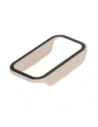 Kup Etui Bizon Case+Glass Set do Xiaomi Redmi Smart Band 2 / Xiaomi Mi Band 8 Active beżowe - BIZ793 - {ean13} - Sklep Home Screen