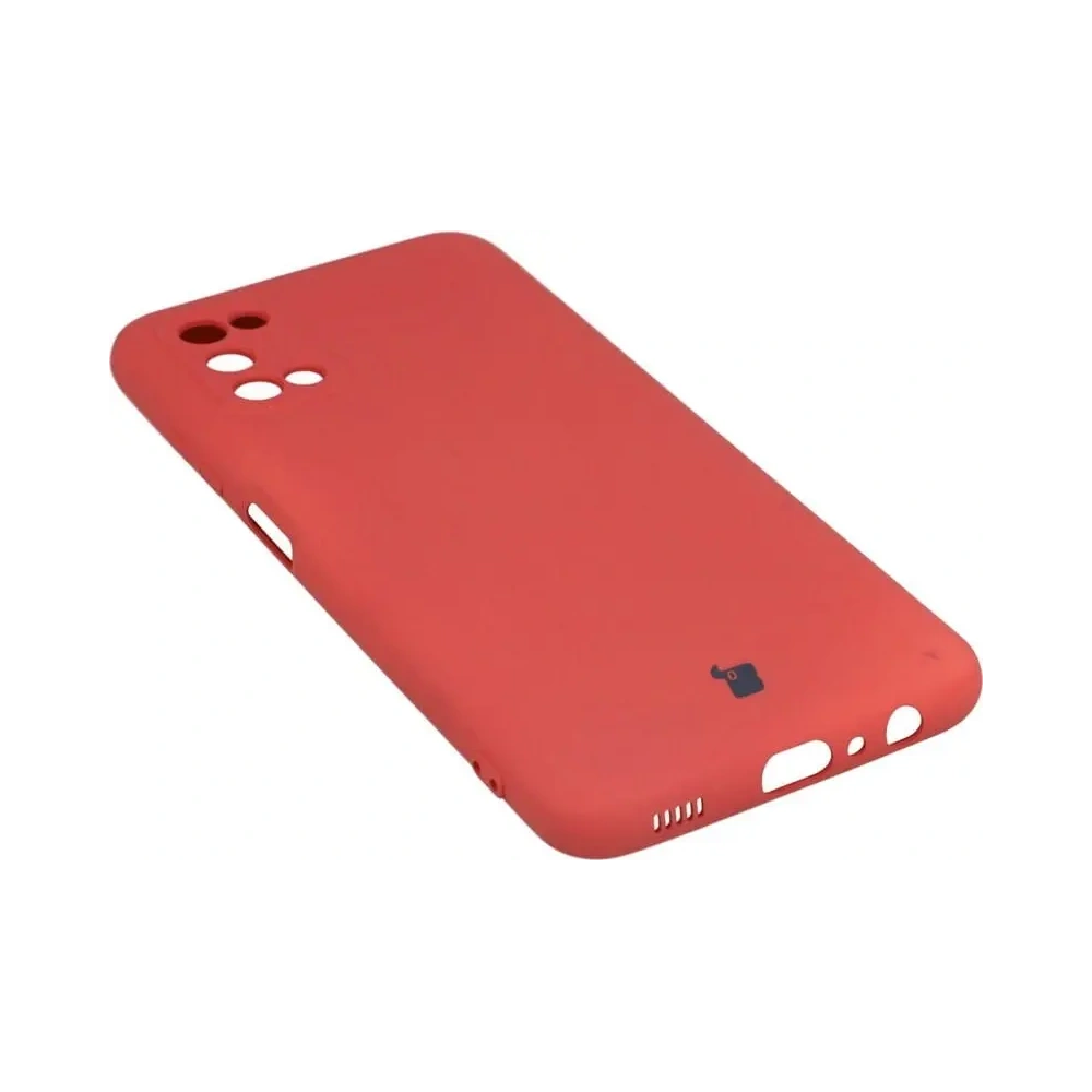Etui Bizon Case Silicone do Samsung Galaxy A03S ciemny róż