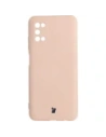 Caz de silicon Bizon Samsung Galaxy A03S roz deschis