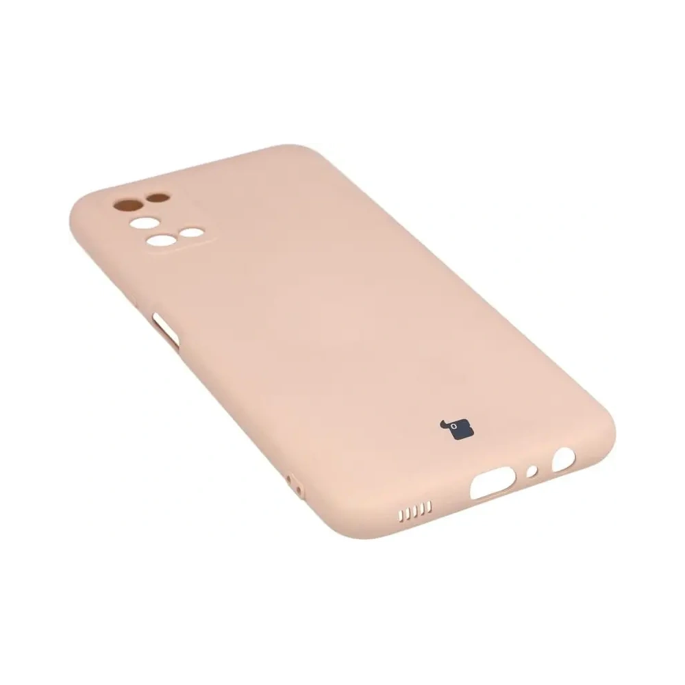 Etui Bizon Case Silicone do Samsung Galaxy A03S jasnoróżowe