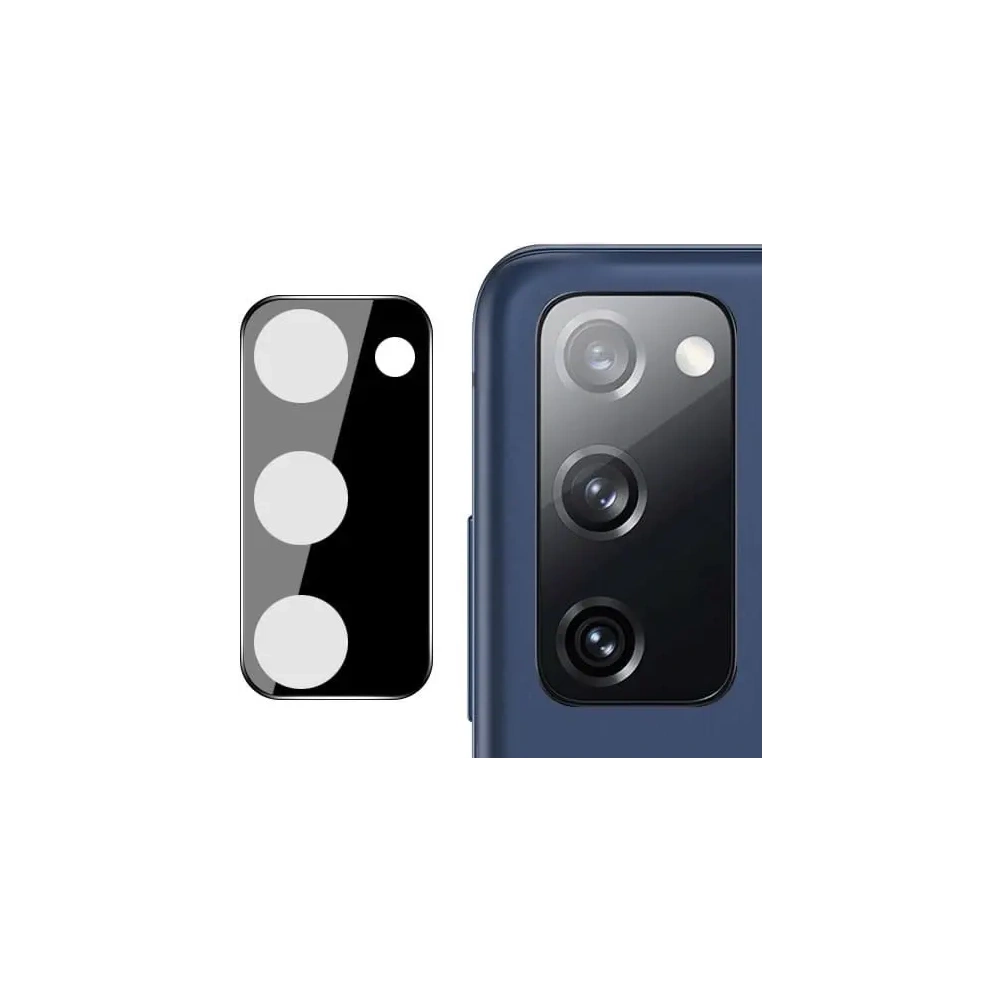 Szkło na aparat Bizon Glass Lens do Samsung Galaxy A03S [2 PACK]