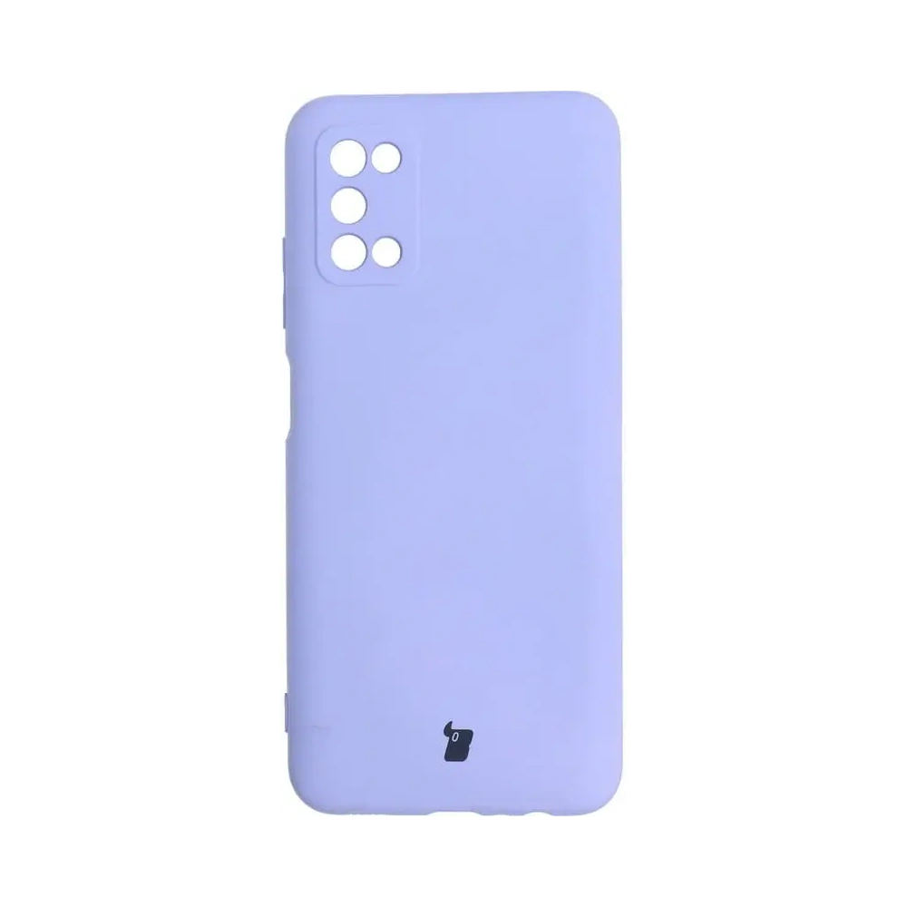 Etui Bizon Case Silicone do Samsung Galaxy A03S fioletowe