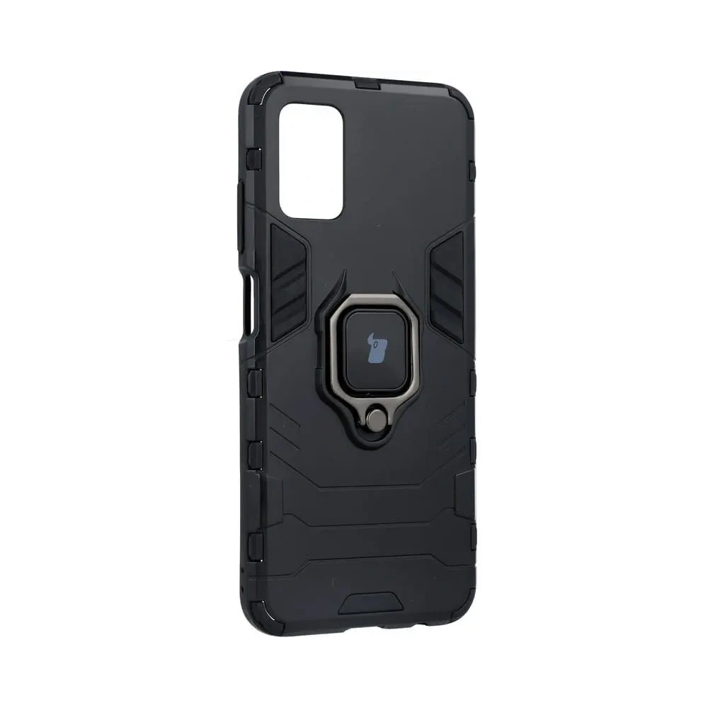 Etui Bizon Case Armor Ring do Samsung Galaxy A03S czarne