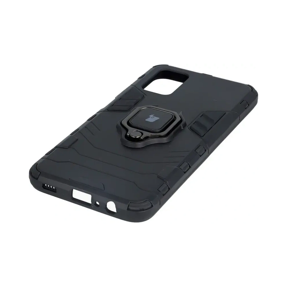 Etui Bizon Case Armor Ring do Samsung Galaxy A03S czarne