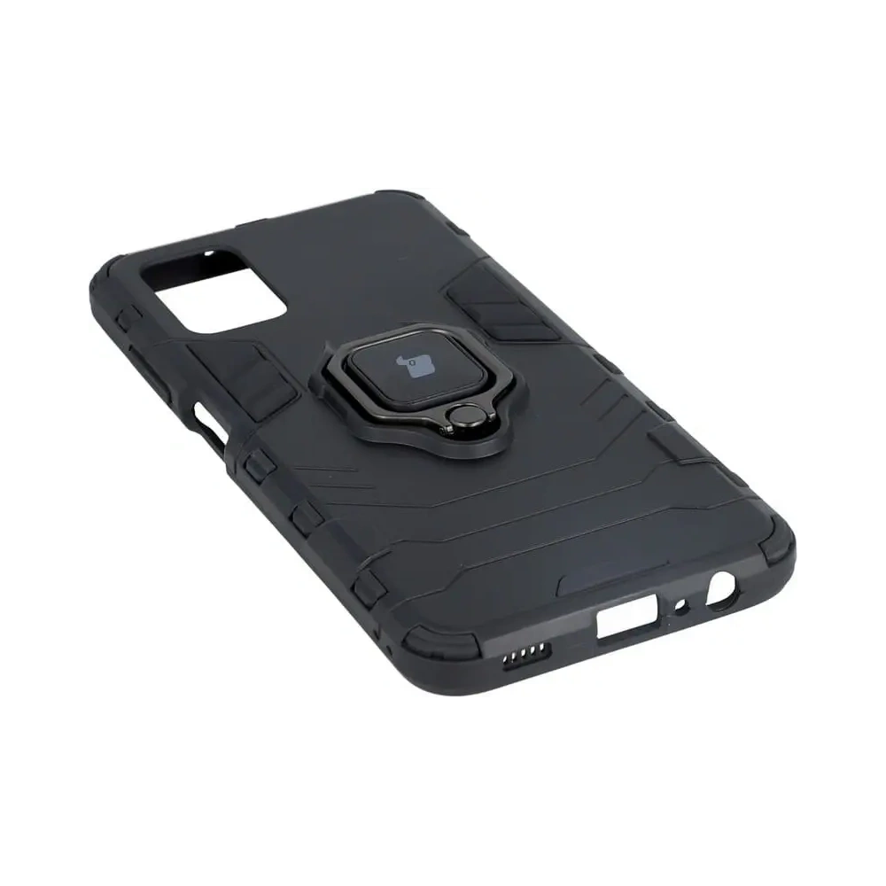 Etui Bizon Case Armor Ring do Samsung Galaxy A03S czarne