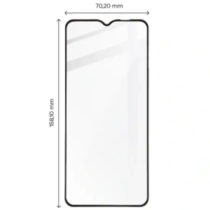 Kup Bizon Glass Edge sticlă temperată - [2 PACK] + protecție lentilă Samsung Galaxy A03s negru - BIZ803 - {ean13} - Sklep Home Screen