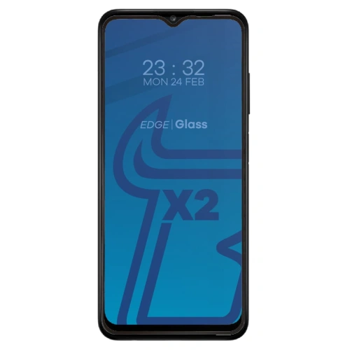 Kup Bizon Glass Edge sticlă temperată - [2 PACK] + protecție lentilă Samsung Galaxy A03s negru - BIZ803 - {ean13} - Sklep Home Screen