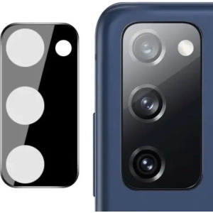 Tvrzené sklo Bizon Glass Edge - [2 PACK] + ochrana na objektiv Samsung Galaxy A03s černé