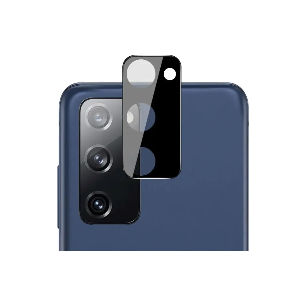 Szkło hartowane Bizon Glass Edge - [2 PACK] + ochrona na obiektyw Samsung Galaxy A03s czarne