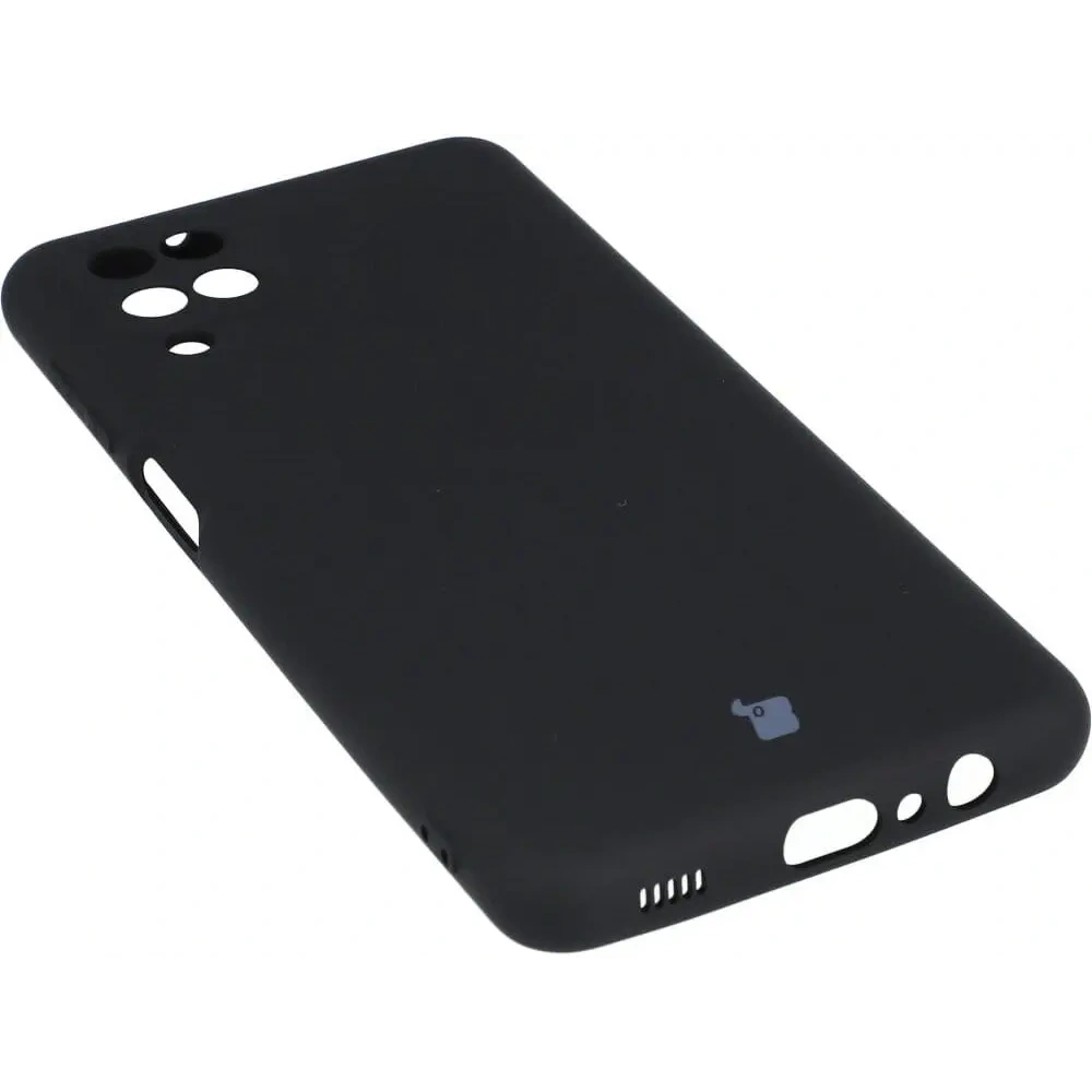 Etui Bizon Case Silicone do Samsung Galaxy A12 / M12 czarne