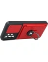 Kup Bizon Case Camshield cu slot pentru card Ring Samsung Galaxy A13 4G roșu - BIZ810 - {ean13} - Sklep Home Screen