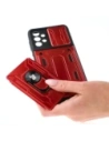 Kup Bizon Case Camshield cu slot pentru card Ring Samsung Galaxy A13 4G roșu - BIZ810 - {ean13} - Sklep Home Screen
