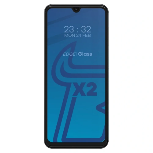 Buy Bizon Glass Edge tempered glass - [2 PACK] + lens protection Samsung Galaxy A13 4G black - BIZ812 - {ean13} - Home Screen Store Europe