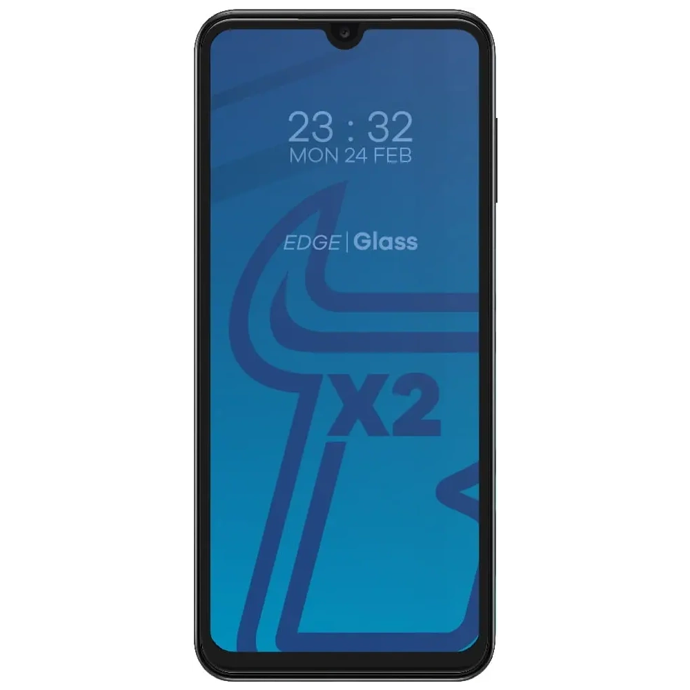 Szkło hartowane Bizon Glass Edge - [2 PACK] + ochrona na obiektyw Samsung Galaxy A13 4G