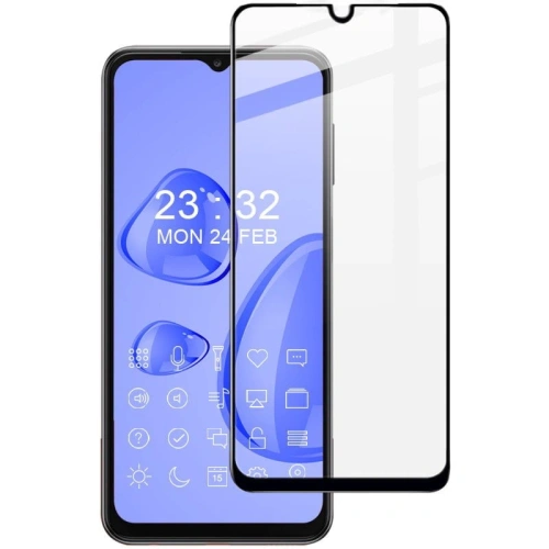 Kup Bizon Glass Edge edzett üveg - [2 PACK] + lencse védelem Samsung Galaxy A13 4G fekete - BIZ812 - {ean13} - Sklep Home Screen