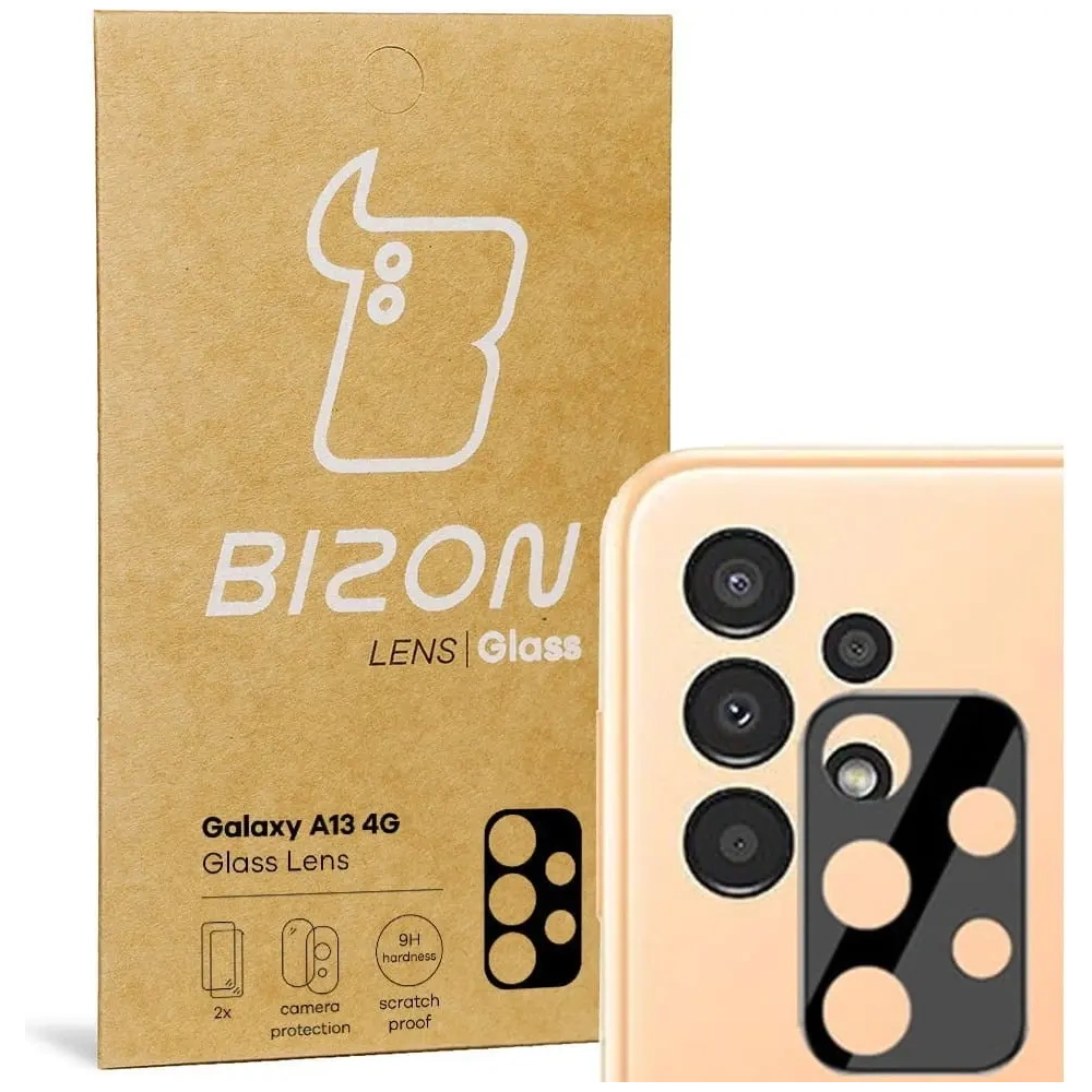 Szkło na aparat Bizon Glass Lens do Samsung Galaxy A13 4G [2 PACK]