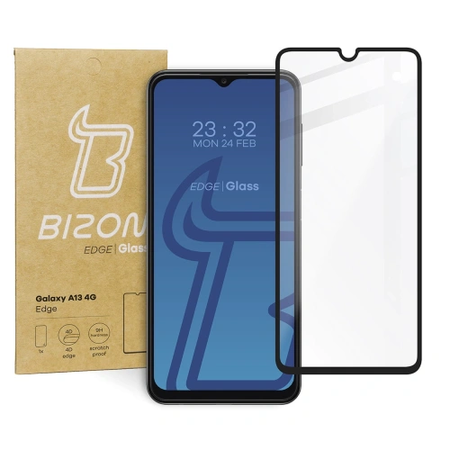 Kup Bizon Glass Edge Samsung Galaxy A13 4G negru - BIZ817 - {ean13} - Sklep Home Screen