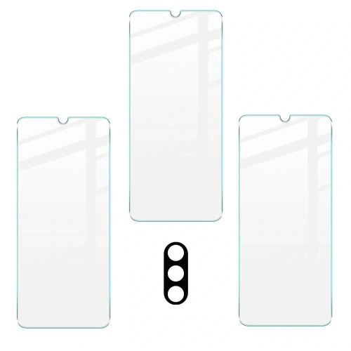 Buy Bizon Glass Clear tempered glass - 3 pcs. + lens glass Samsung Galaxy A13 5G - BIZ818 - {ean13} - Home Screen Store Europe