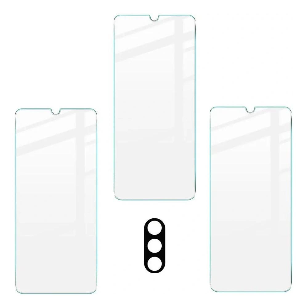 Szkło hartowane Bizon Glass Clear - 3 szt. + obiektyw Samsung Galaxy A13 5G