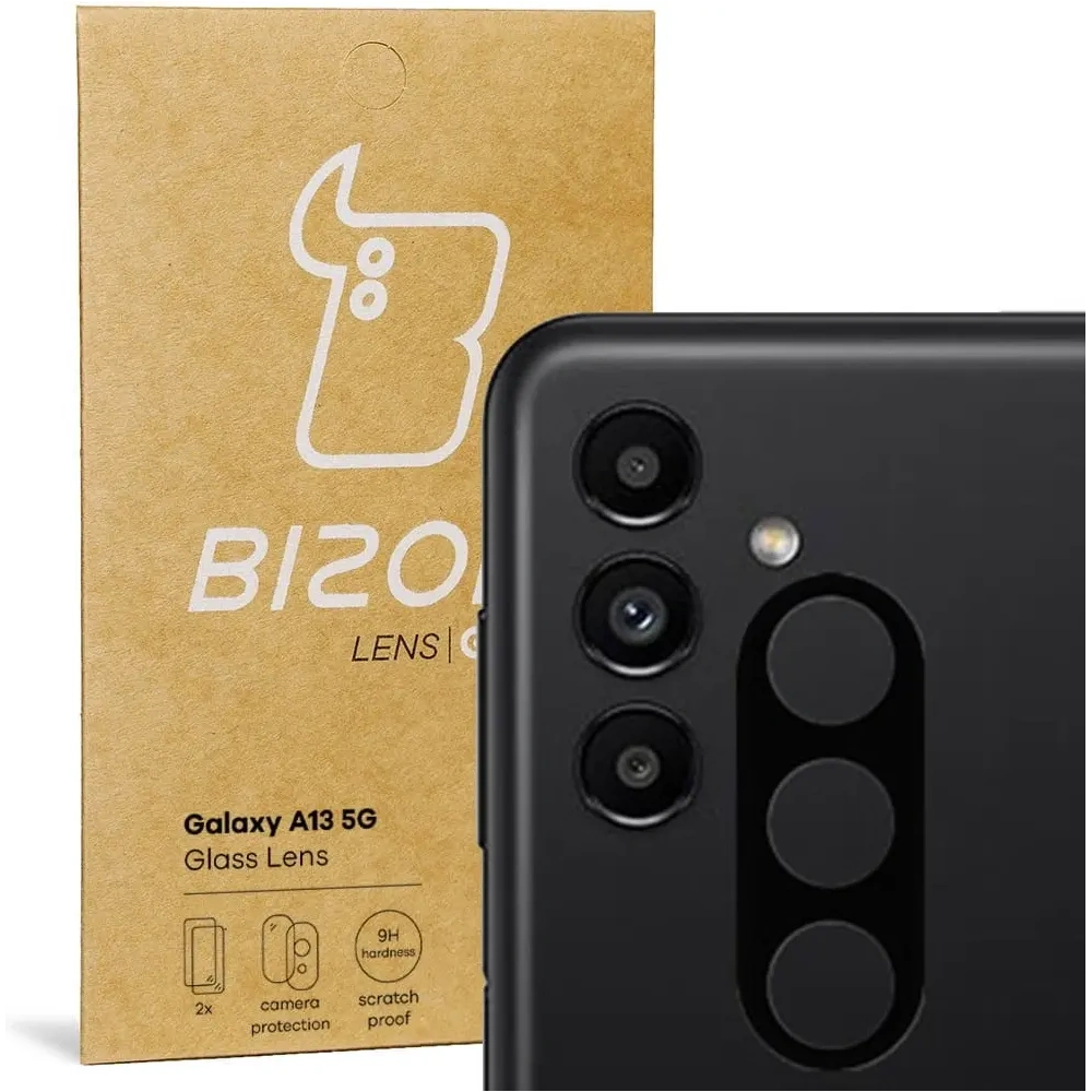 Szkło na aparat Bizon Glass Lens do Samsung Galaxy A13 5G [2 PACK]