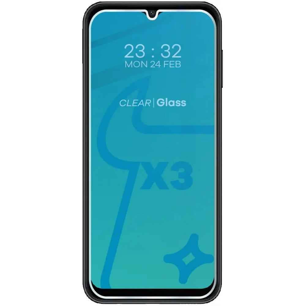 3x Szkło na ekran + szkło na aparat BIZON Clear 2 do Samsung Galaxy A14 4G/5G M14
