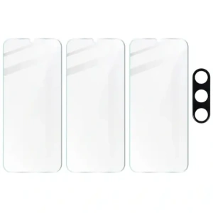 Kup 3x Szkło na ekran + szkło na aparat BIZON Clear 2 do Samsung Galaxy A14 4G/5G M14 - BIZ821 - {ean13} - Sklep Home Screen