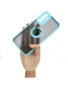 Buy Bizon Case Hybrid Ring Samsung Galaxy A14 4G / 5G smoky with a light blue frame - BIZ823 - {ean13} - Home Screen Store Europe